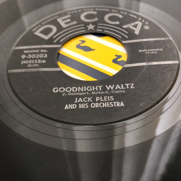 Jack Pleis That's Life Vinyl 45 Record '57 - Picture 2 of 4